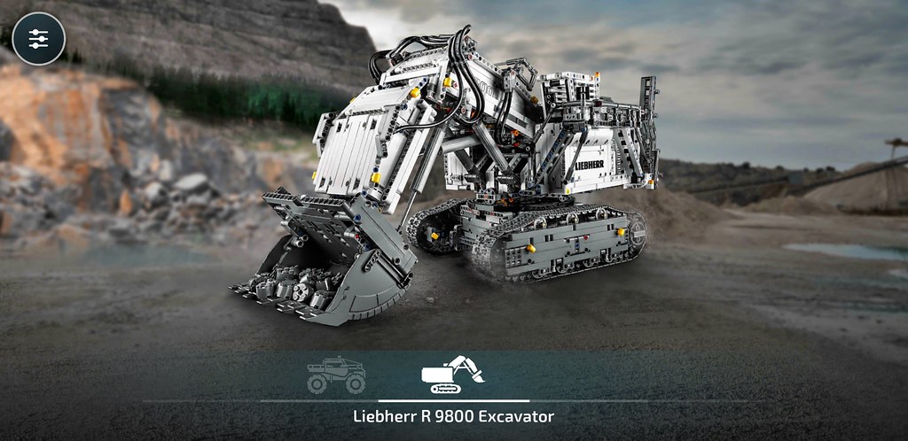 Controlling The Liebherr R 9800 | Brickset: Lego Set Guide And Database