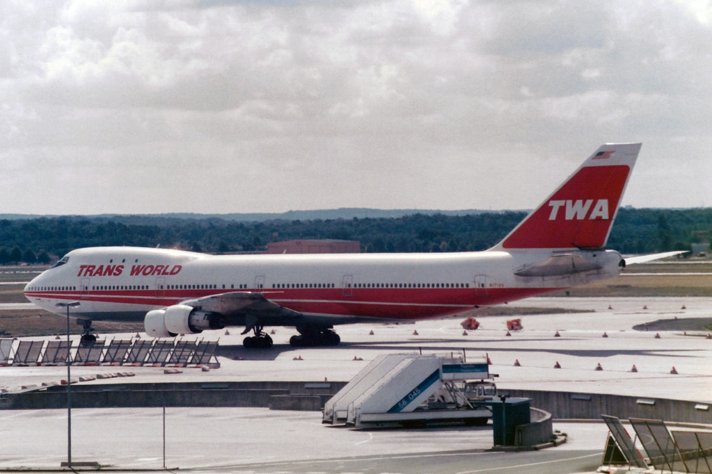 Trans World Airlines TWA Boeing 747136 N17125 a photo on Flickriver