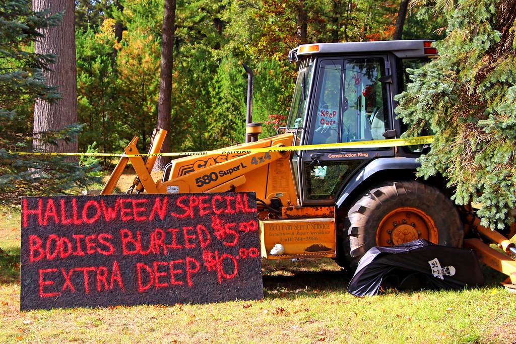McCleary septic service Halloween humor. Muskegon Michigan… Flickr