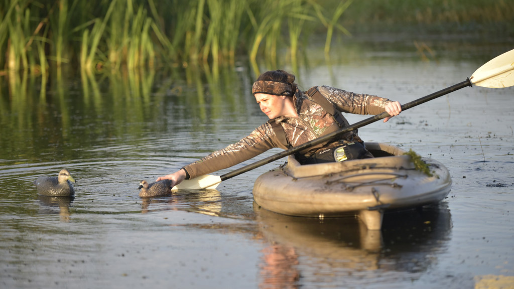 Duck hunt_kayak FWC Photo by Tim Donovan Florida Fish and Wildlife