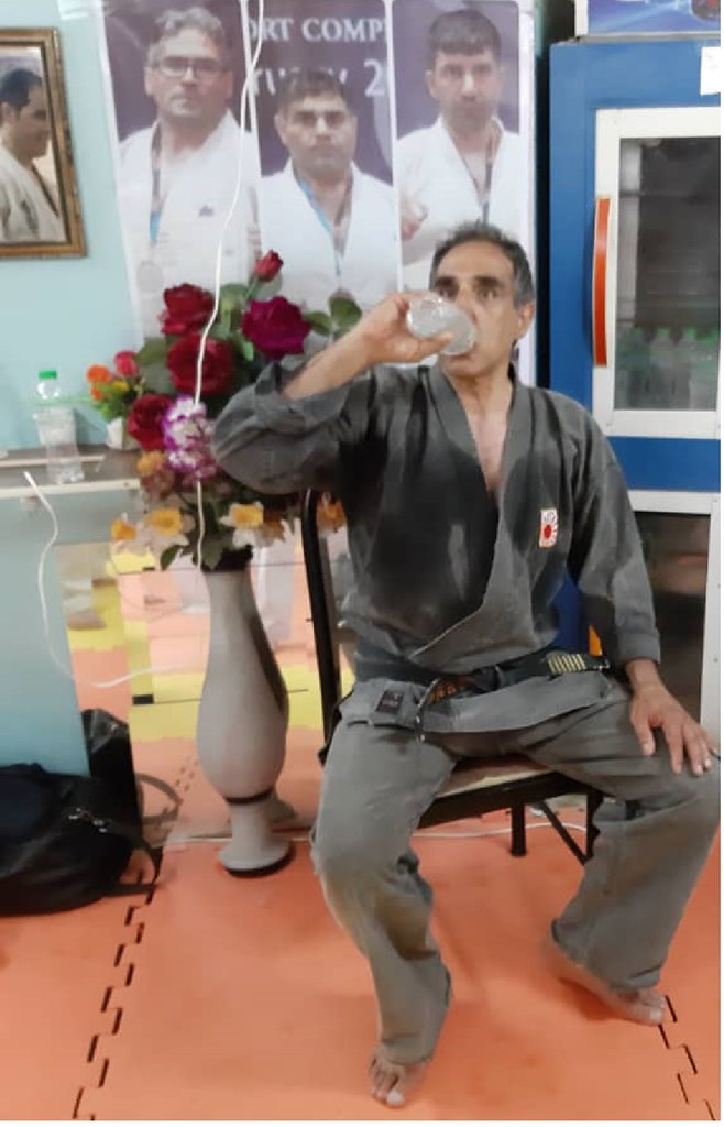 Kancho tabatabaei Kancho tabatabaei Grand Master Shin dan karate