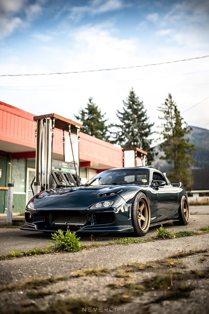 Kansei KNP FD RX7 KNP Textured Bronze 18x10.5 ET+12 5x114.… Kansei Wheels Flickr