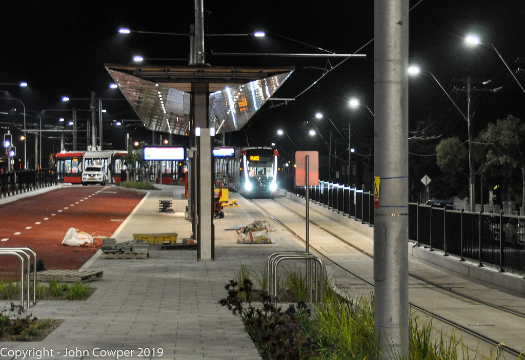 Sydney Light Rail Testing on the Kingsford Branch LRVs… Flickr