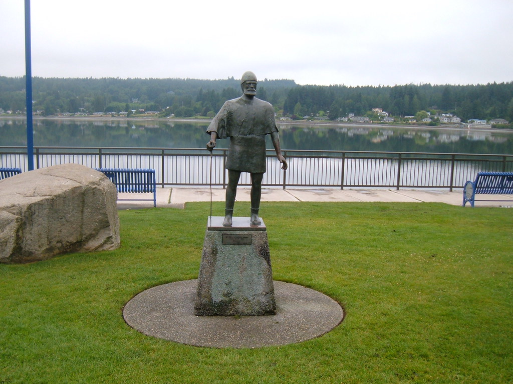 Poulsbo King Olaf Statue Waterfront Park...Front Street...… Flickr
