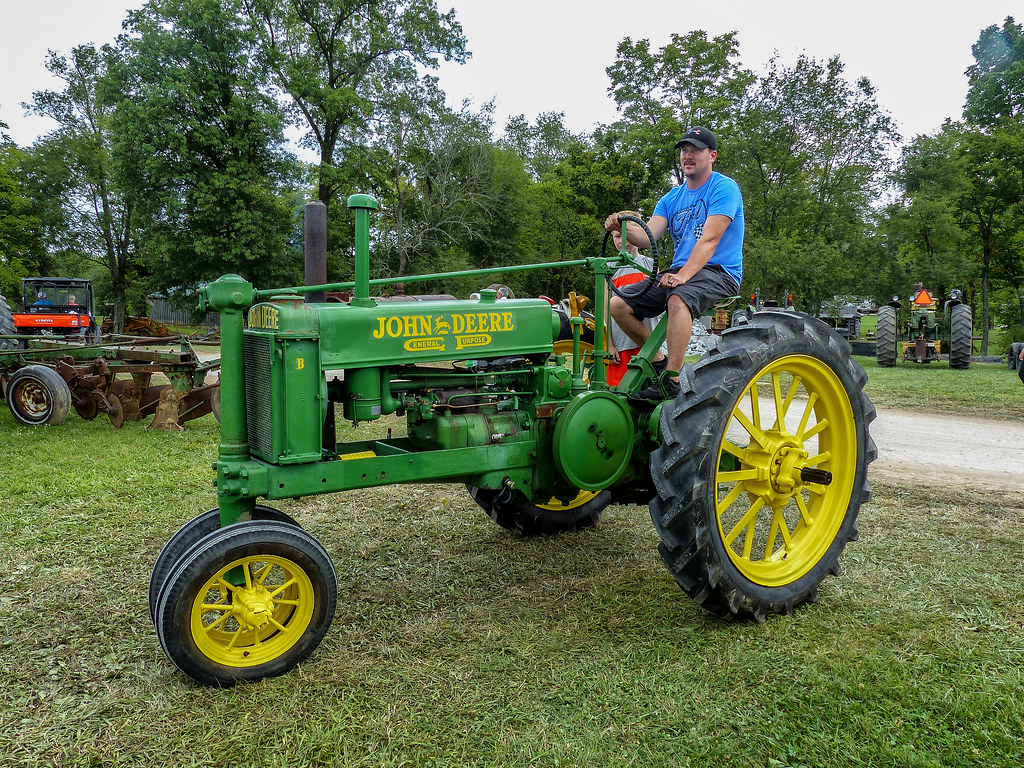 Antique John Deere Model B General Purpose Farm Tractor Flickr