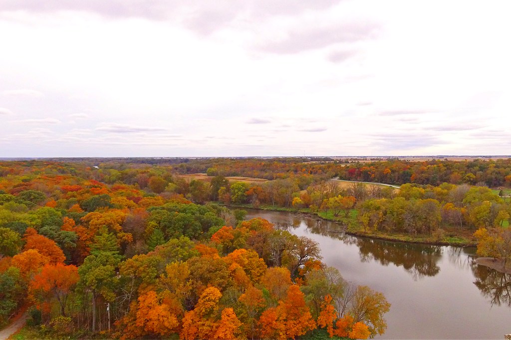 Drone photography along the Fox River, Kendall County, IL Flickr