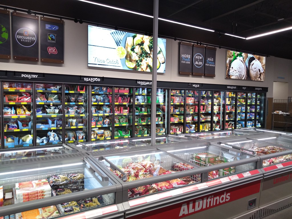 Aldi Aldi on Westheimer Road in Houston, Texas. of Hidalgo