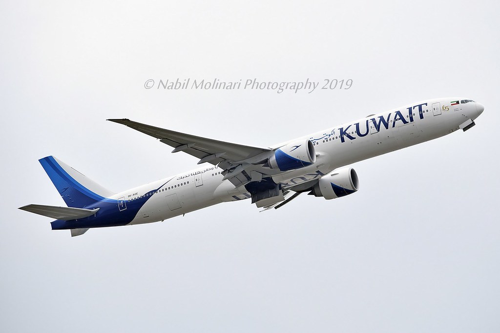 "AlSalmiya / السالمية" Kuwait Airways 9KAOE Boeing 7773… Flickr