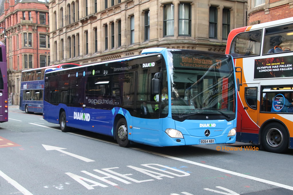 Diamond Bus North West 33016 (BD64 NBX) Manchester, Prince… Flickr