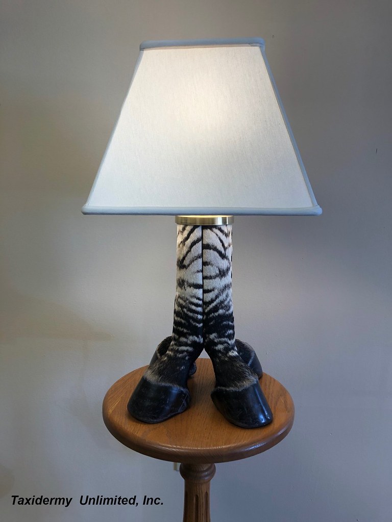 Zebra Lamp Zebra Leg Lamp Taxidermy Unlimited Flickr