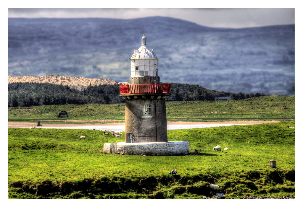 Sligo IR Oyster Island Lighthouse Oyster Island, with it… Flickr