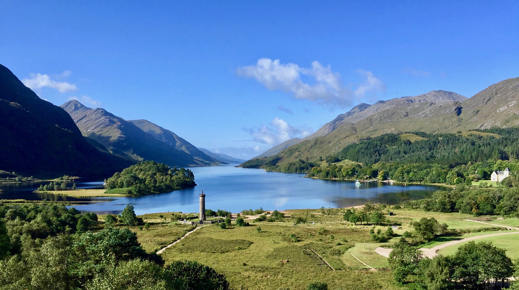 Glenfinnan viewpoint Loch Shiel. Scottish Highlands. Flickr