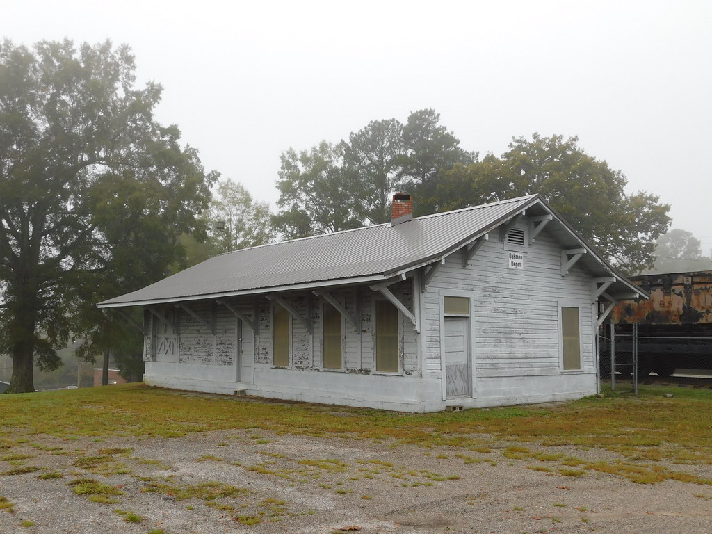 The Old Oakman Train Depot Now at the Alabama Mining Museu… Flickr