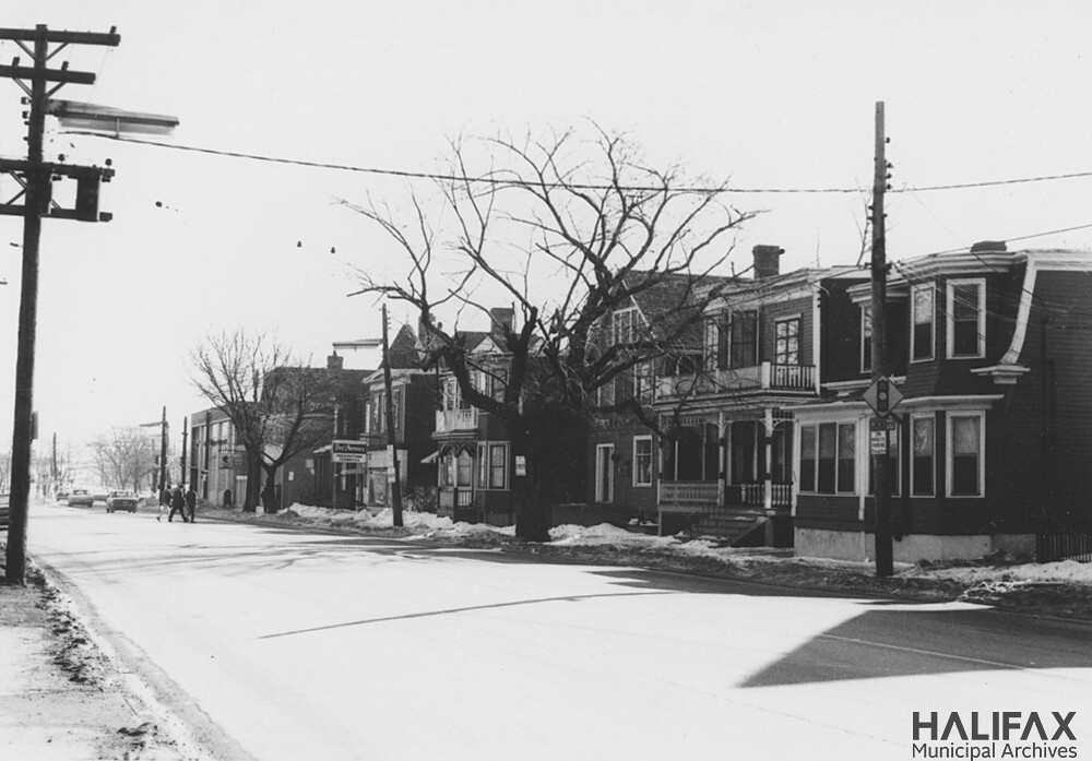 Quinpool Road south side, east of Vernon Street Date 1970… Flickr