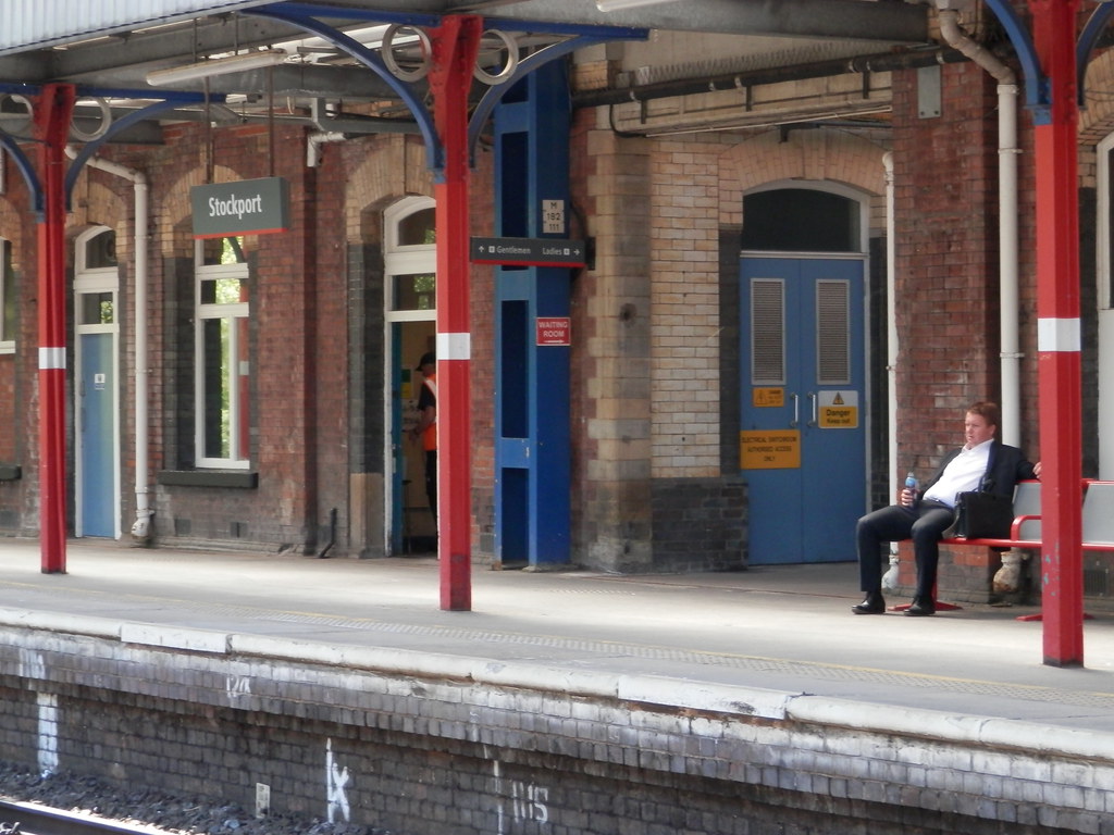 P5240433 Stockport Railway Station in May 2019. Mark L Butler Flickr