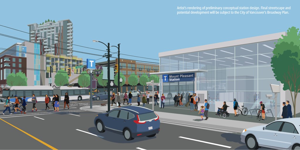 Mount Pleasant Station Artist's rendering of preliminary c… Flickr
