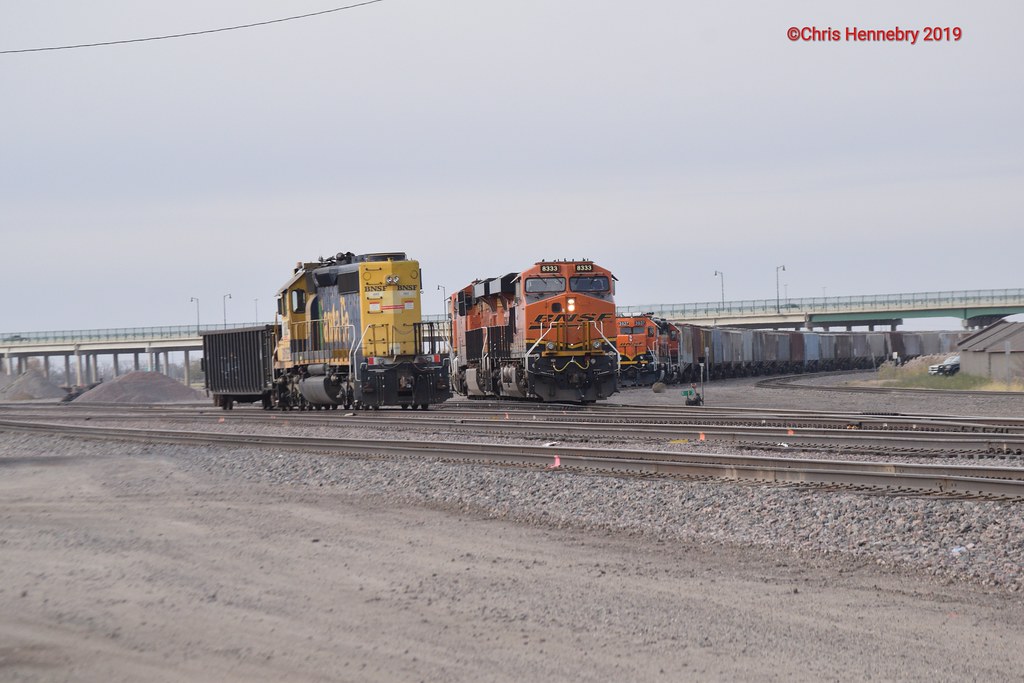 Fargo Yard Afternoon October 31st 2019 On my way to work… Flickr
