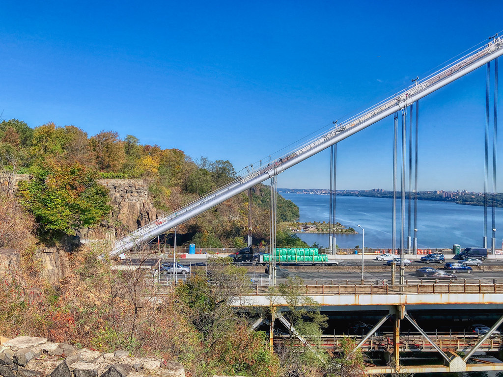 Washington Bridge, Fort Lee NJ... The Palisades Cli… Flickr