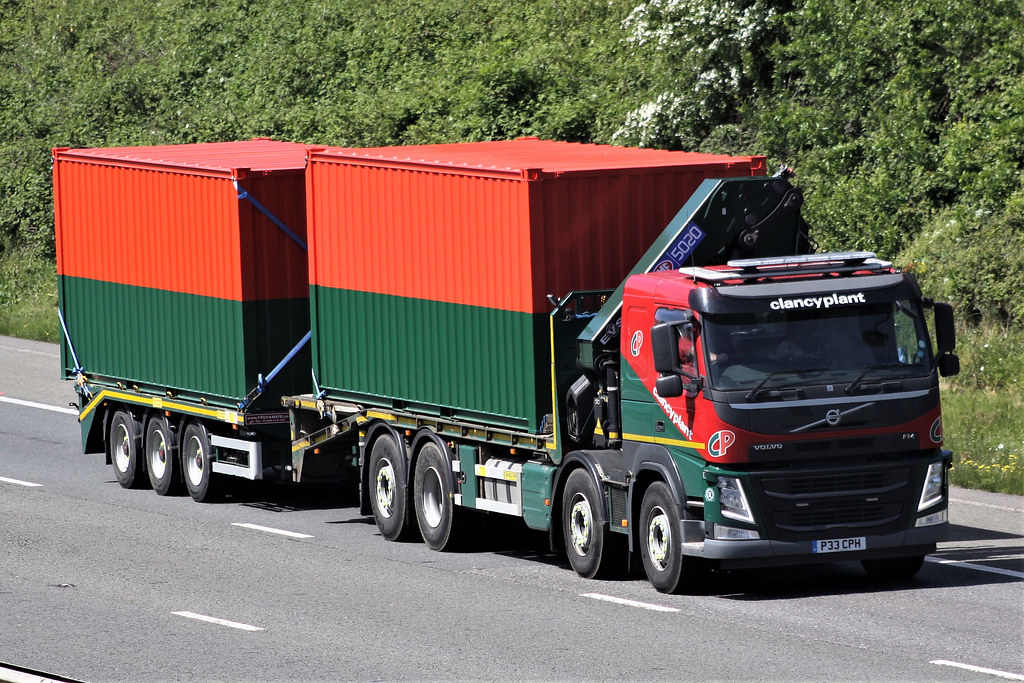 P33CPH Clancy Plant Hire Volvo FM M4 Downend , Bristol 13… Flickr