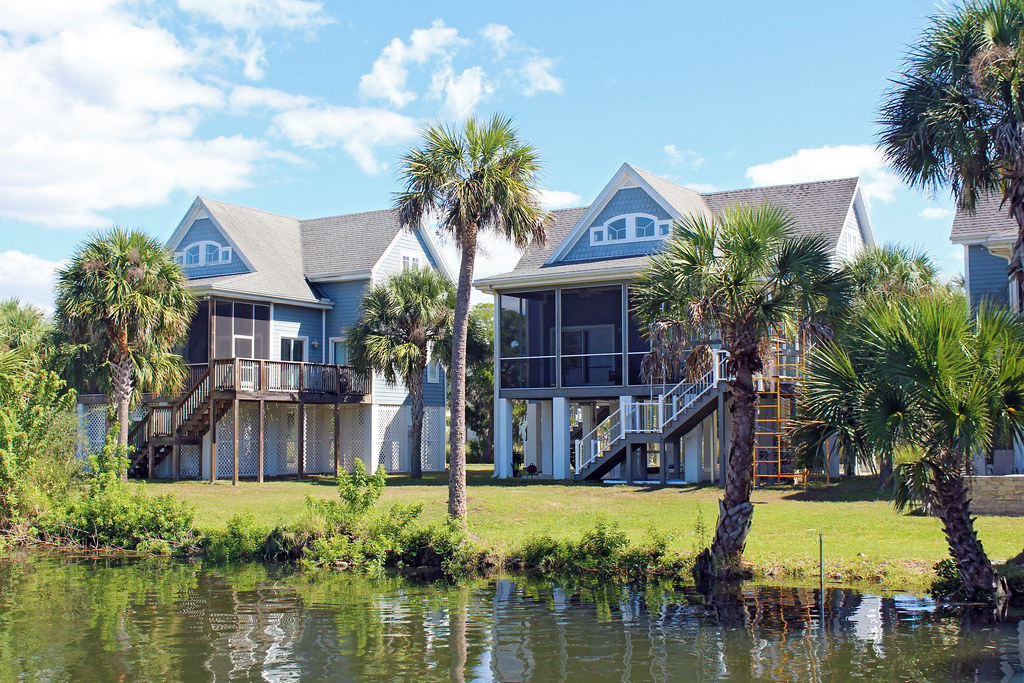 Houses by Fort Island Trail Park, Crystal River Houses fac… Flickr