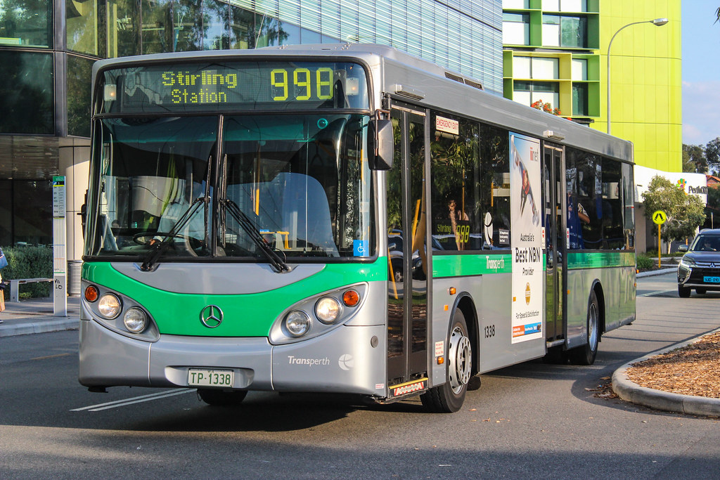 Transperth TP1338 Shenton Park Depot's TP1338 Mercedes Ben… Flickr