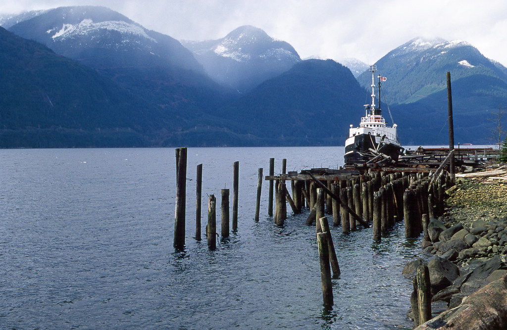 Brittania Beach BC Scanned from film. Shot April 2001. Kirk & Barb