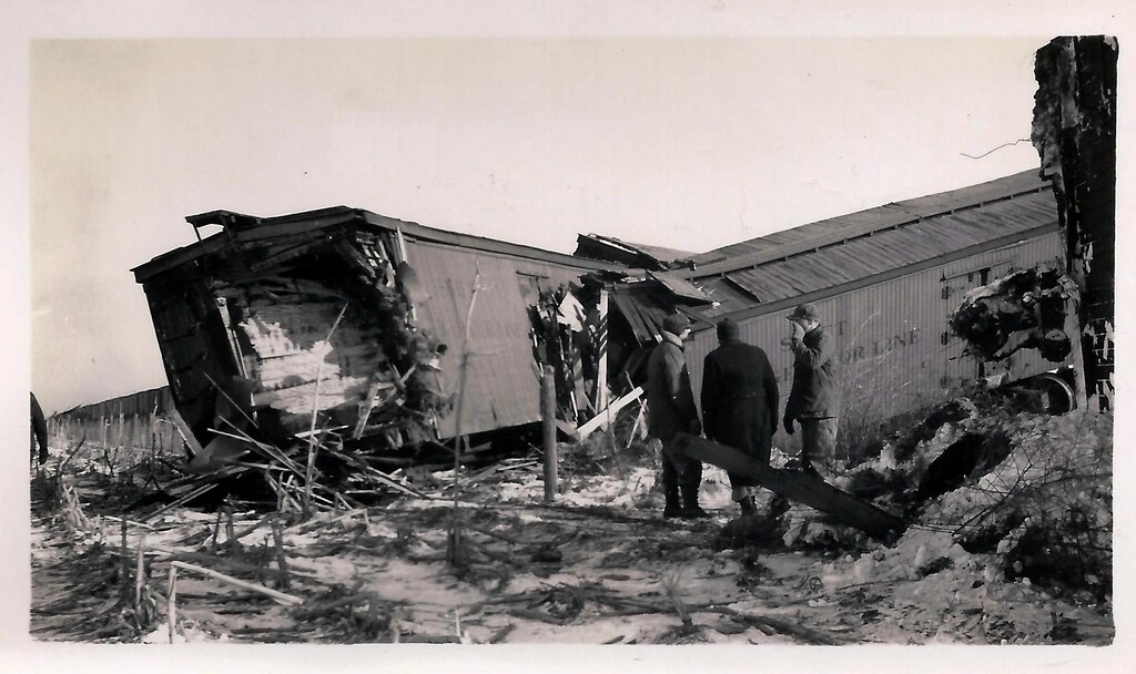 Melbourne, Iowa, Chicago Great Western Railroad, CGW, Train Wreck a