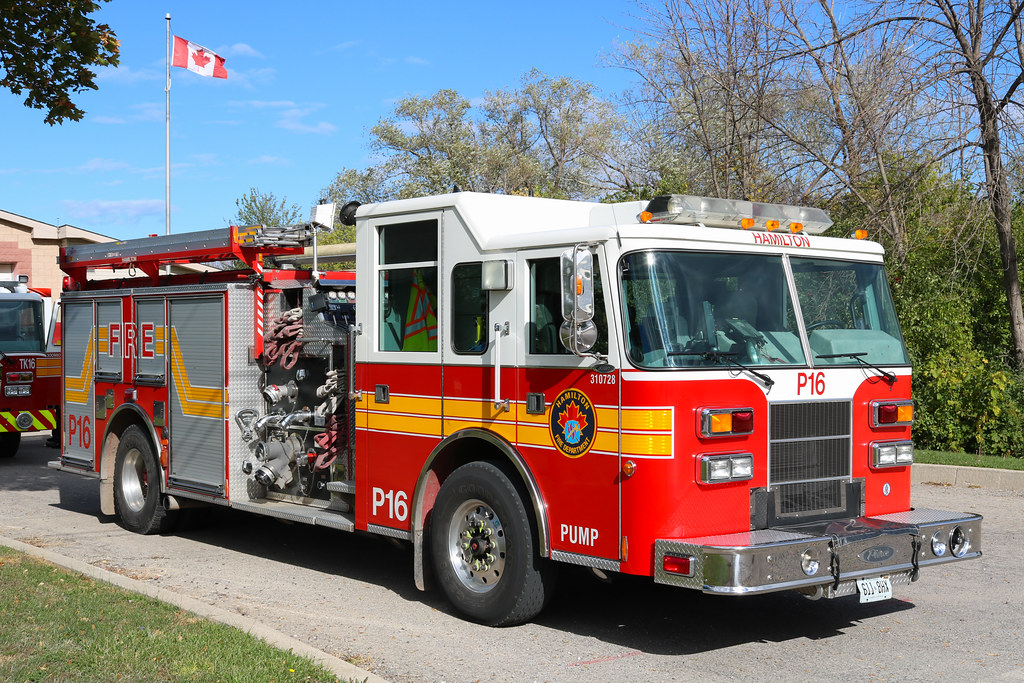 Hamilton Fire Department Pump 16 (1) (2000 Pierce Saber Pu… Flickr