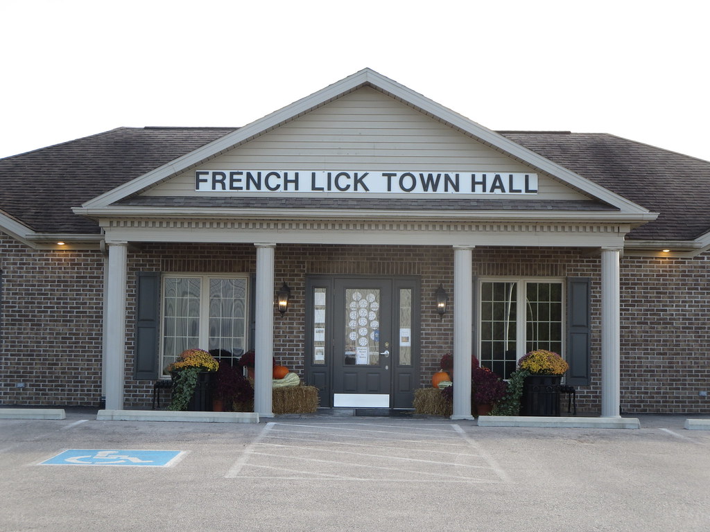French Lick Town Hall On the road north to Indianapolis, I… Flickr