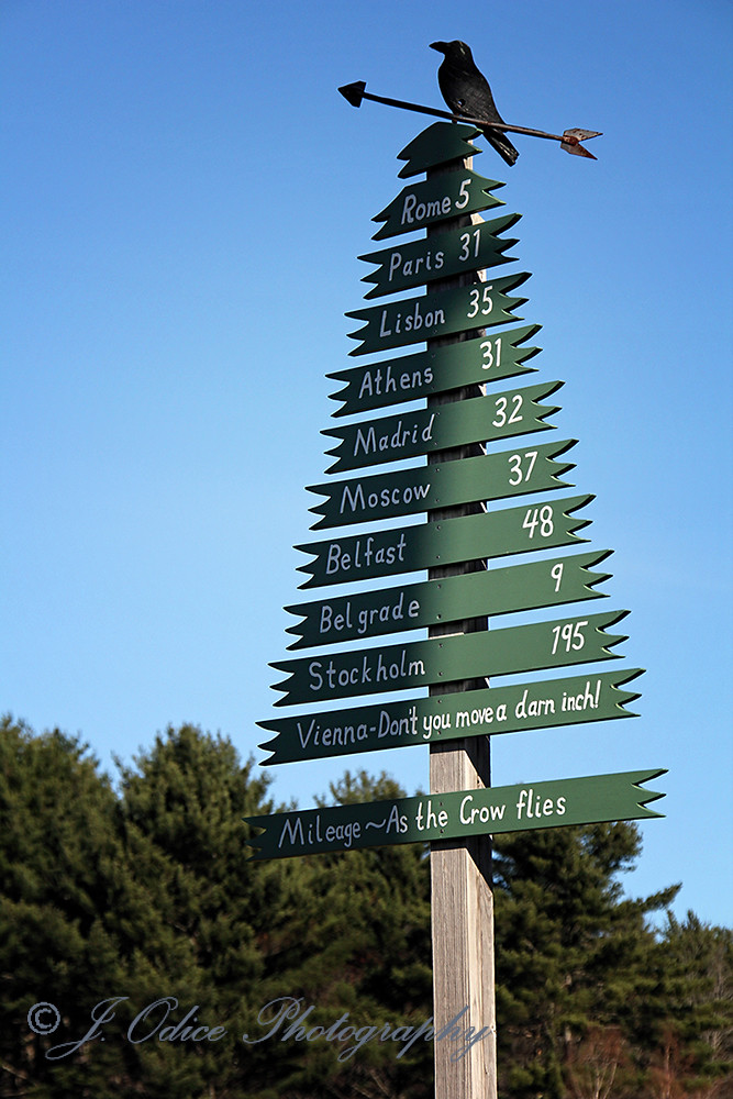 Vienna Maine Signpost jodice Flickr