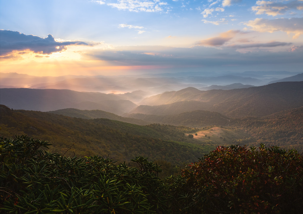 Lightshow on Grassy Ridge, Roan Mountain, North Carolina Flickr