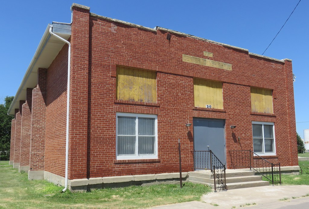 Old Center Township Hall (Rush Center, Kansas) Built in 19… Flickr