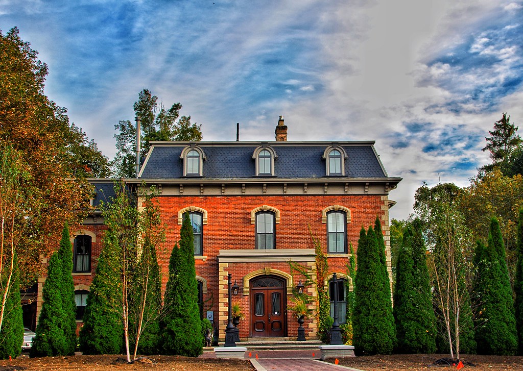 Brockville Ontario Edward Cayes House 1871 Heritage District
