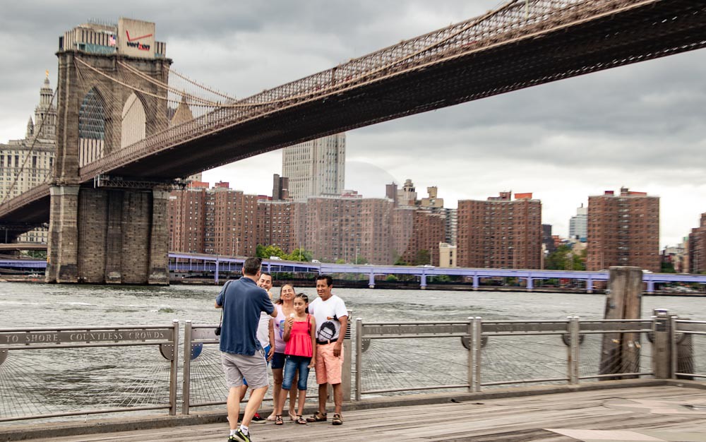Brooklyn Bridge Lookout, Fulton Ferry District Brooklyn … Flickr