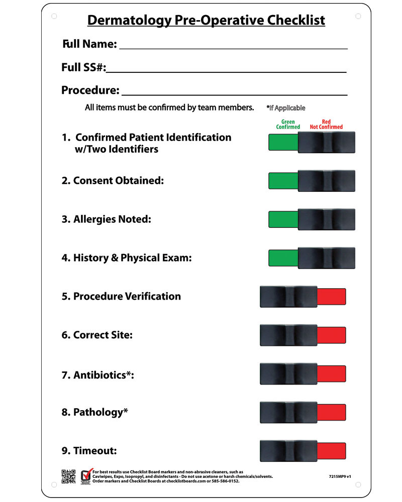 HinesVAMC_Dermatology_PreOp_Checklist Hines VAMC Dermatolo… Flickr