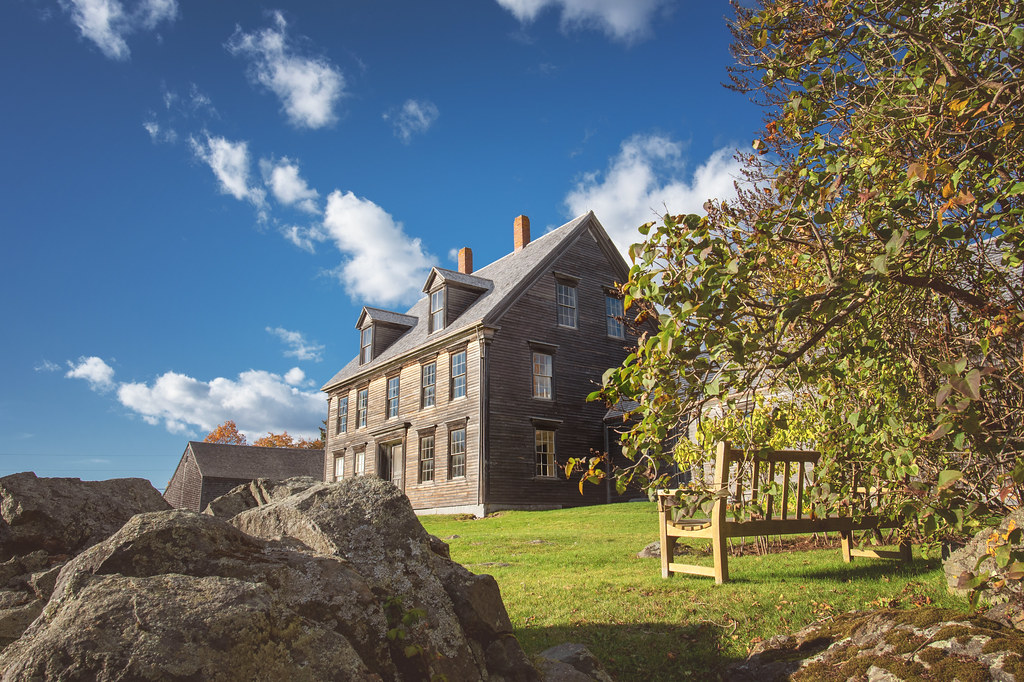 The Olson House Cushing Maine The house was made famous … Flickr