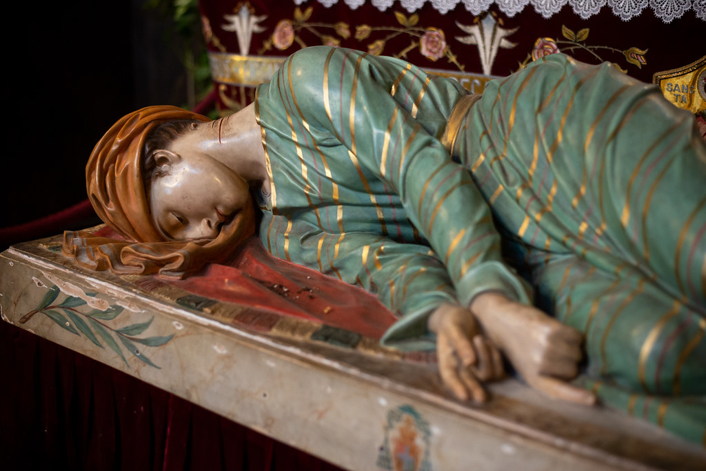 Statue de sainte Cécile, cathédrale SainteCécile d'Albi, … Flickr