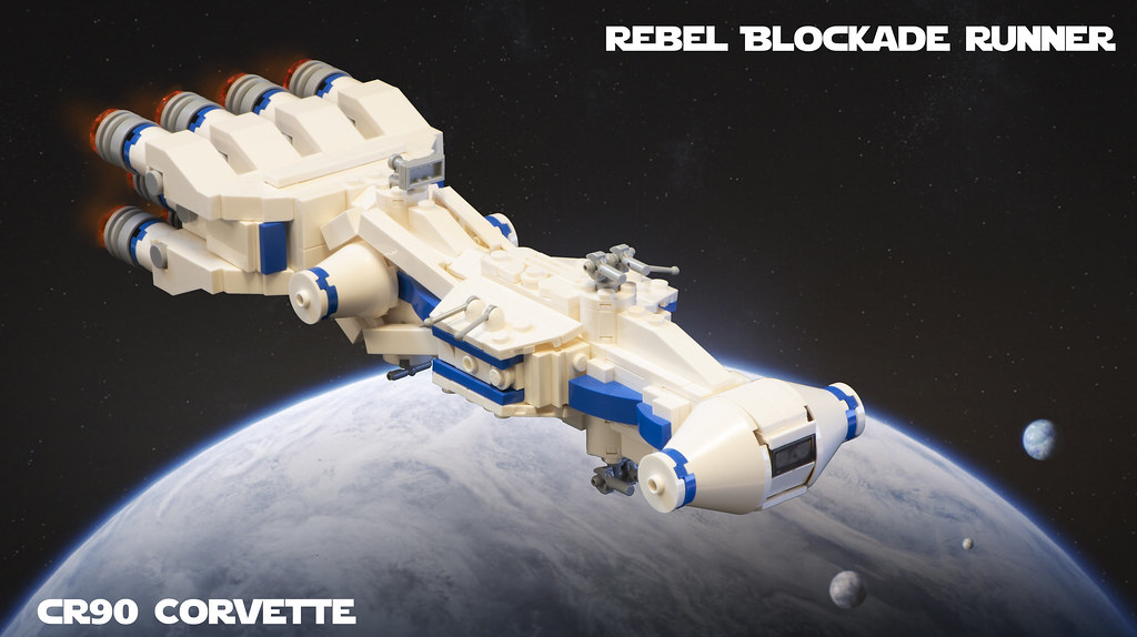 SW Microfighters Rebel Blockade Runner I've made a whole … Flickr