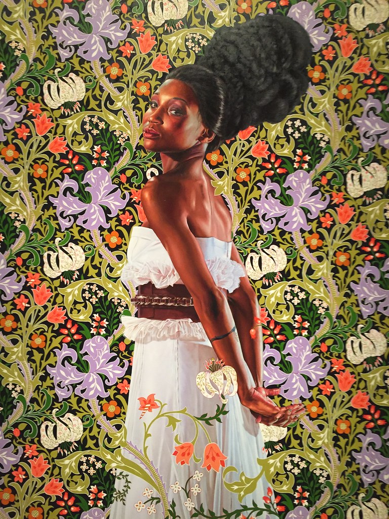 Kehinde Wiley painting at his exhibit at The VMFA in Richm… Flickr