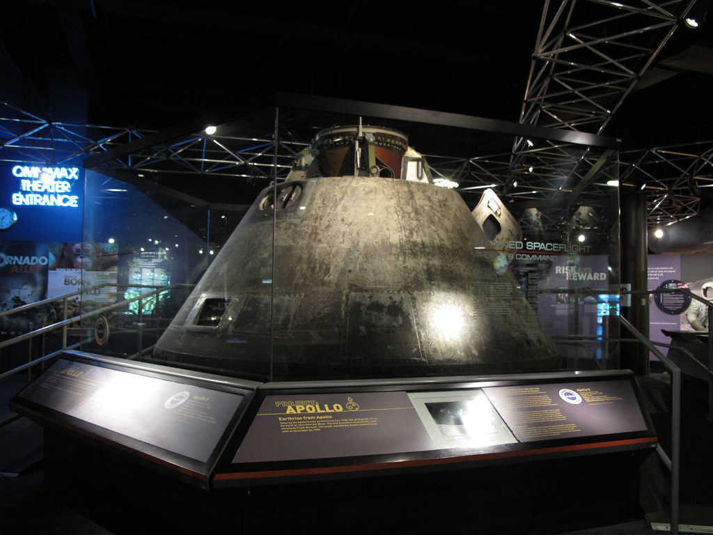 Apollo 8 Command Module Museum of Science and Industry