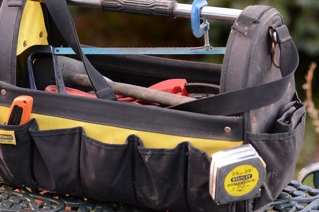 Tool Bag Most of my tools live in my but I do kee… Flickr