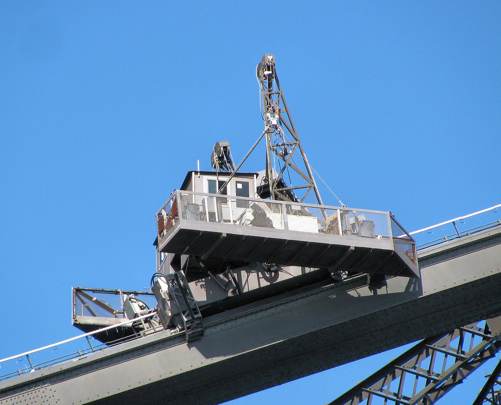 Creeper Crane, Sydney Harbour Bridge, Sydney, NSW. Flickr