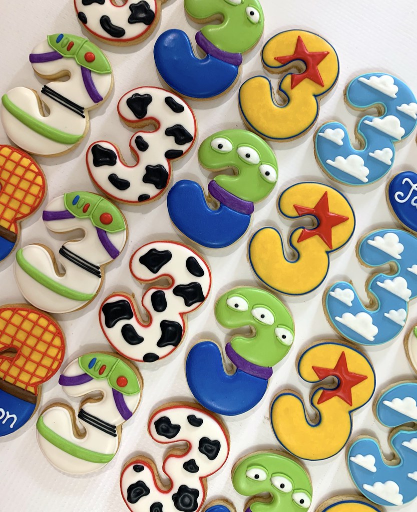 3rd Birthday Toy Story Themed Cookies Kelley Hart Flickr