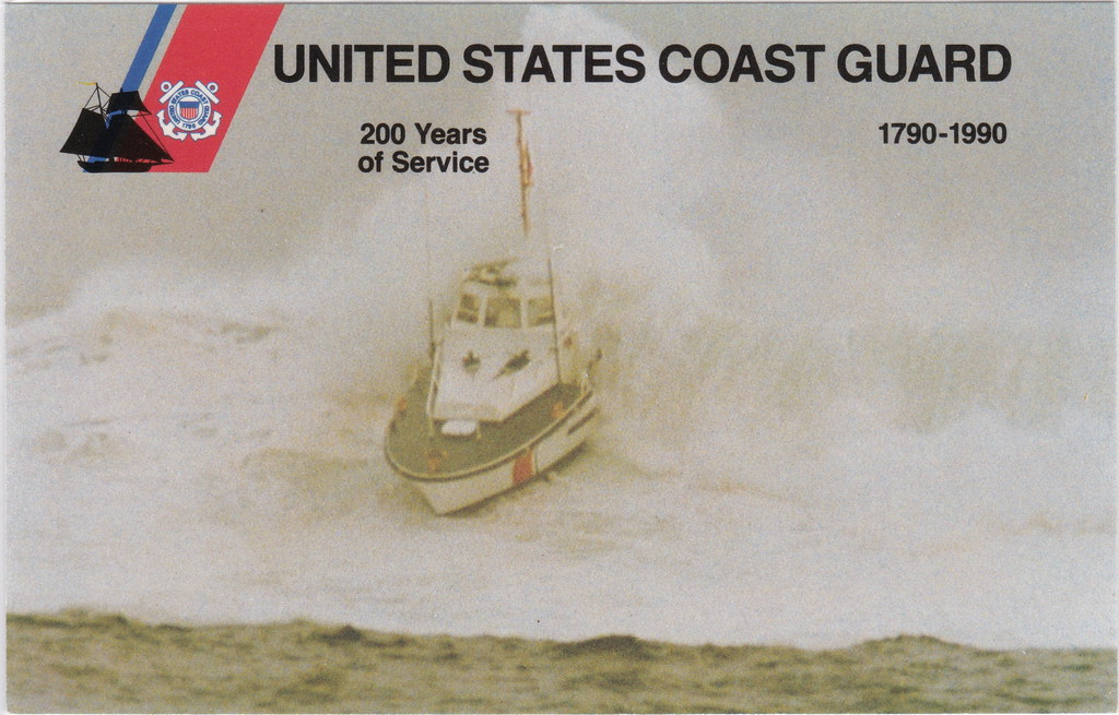 USCG COMMORATIVE 200 Year Celebration Postcard for the USC… Flickr