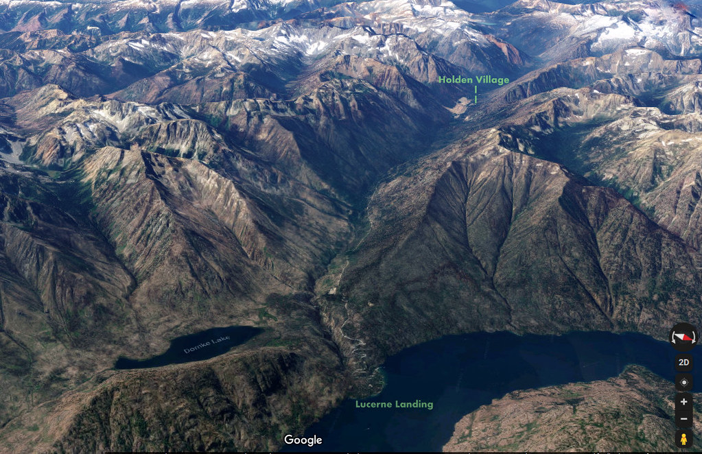 Holden Village / copper mine The road from the landing up … Flickr