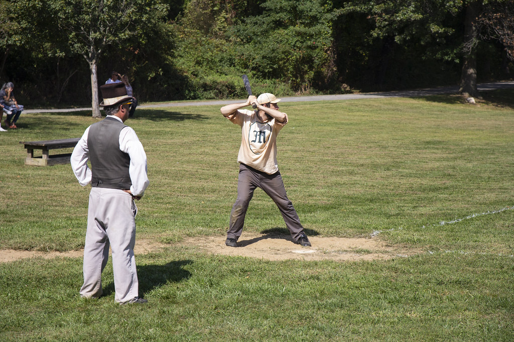 New York Mutuals Old Time Baseball Old Bethpage Village Re… Flickr
