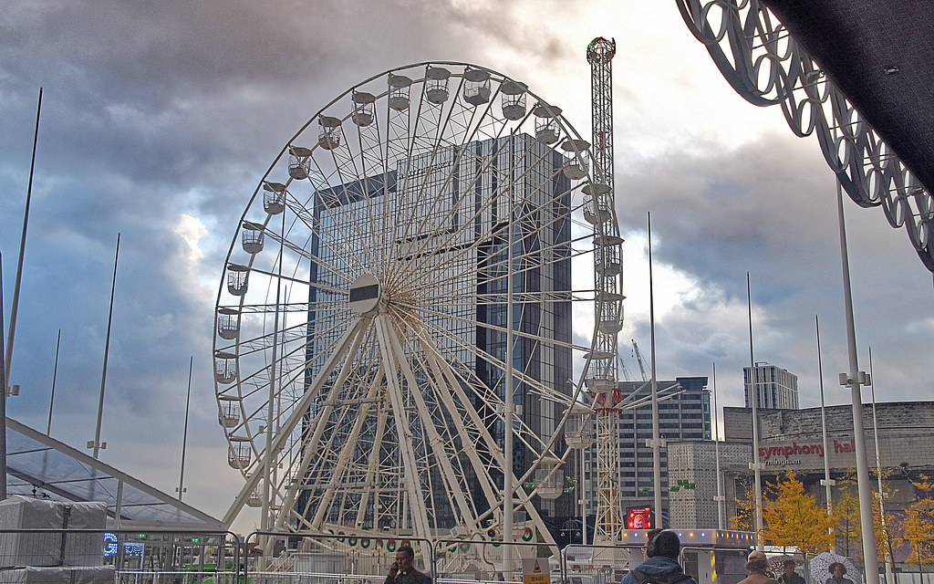 Birmingham Wheel. Manoo Mistry Flickr