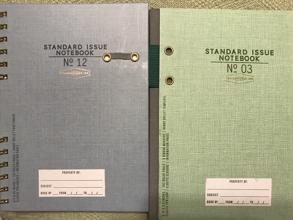 Newest notebooks which I got at Barnes and Noble. L0veTheMoon Flickr