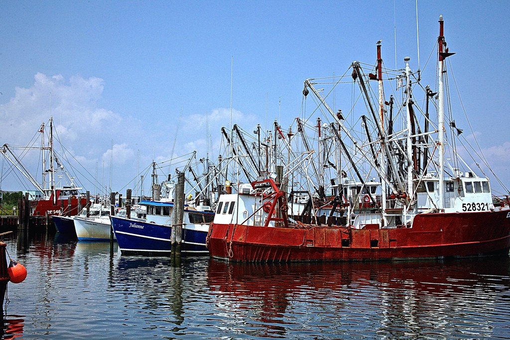 Commercial Fishing Boats on Long Beach IslandBeach Fishing… Flickr