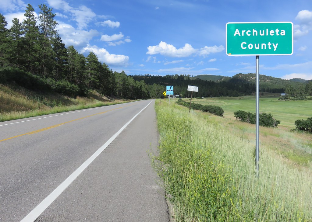 Entering Archuleta County (Archuleta County, Colorado) Flickr